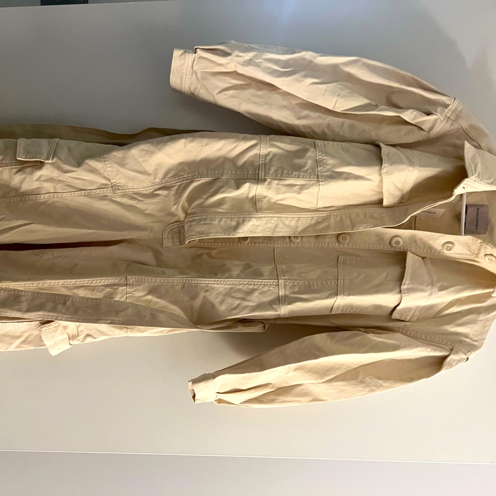 Beige Long Sleeve Jumpsuit from Banana Republic, small, never worn, brand new